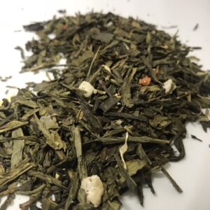 Зелений чай Ананас та суниця 100г