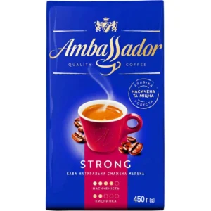 Кава мелена Ambassador Strong 450г
