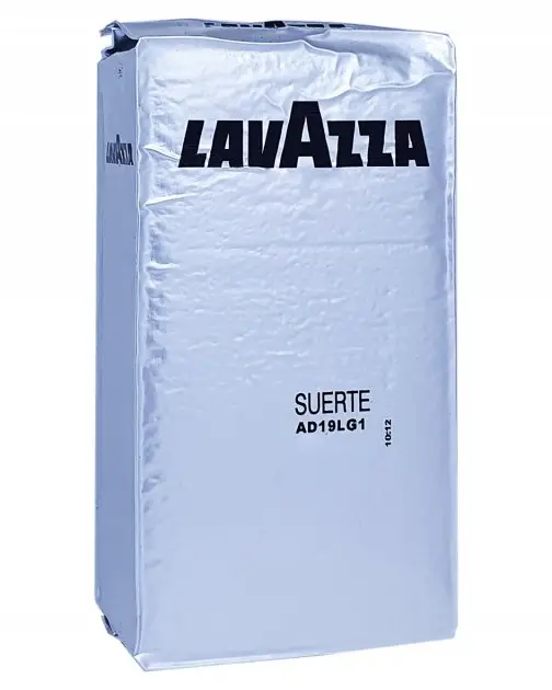 Кава мелена Lavazza Suerte 250 г сіра