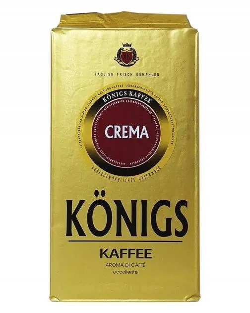 Кава мелена Konigs kaffee CREMA 500г